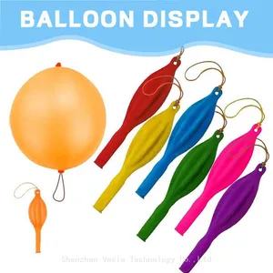 18 Inch 10g Thickened Latex Punch Balloon Heavy Duty With Rubber Band Handle for Kids Birthday Party thumbnail-3