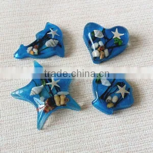 Custom Fridge Magnet Resin Magnet With Sealife Decoration Factory thumbnail-1