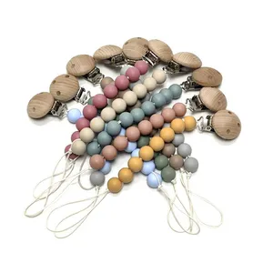 Silicone & Wood Bracelet – Adjustable, Lightweight, Durable Wristband – Customizable OEM Fashion Accessory thumbnail-1
