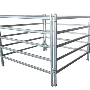 Wholesale Heavy Duty Galvanized Livestock Cattle Sheep Horse Panel Used Corral Panels thumbnail-5