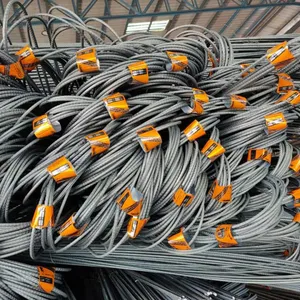 HRB400 HRB500 Carbon Steel Deformed Rebars 6mm 8mm 10mm 20mm ASTM Standard Cutting Service Construction Steel Rebars thumbnail-4