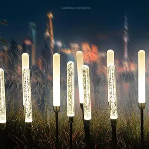 New Style Solar Acrylic Reed Ground - Inserted Lights With Colorful Lights for Outdoor Courtyard, Garden and Balcony Decoration Atmosphere thumbnail-1