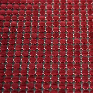 Factory Direct Supply of Sequined Wire Mesh, Soft Metal Mesh Curtains, and Colored Chainmail for Home Decoration. thumbnail-1