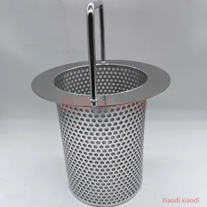 Customized 316 Stainless Steel Wire Mesh Filter Basket for Dissolution-filtration in Electronic Laboratories thumbnail-3
