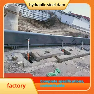 Anti-overflow Hydraulic Steel Dam With Dynamic Angle Regulation For Reservoir Spillway thumbnail-3