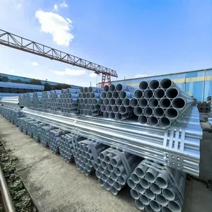 Pre-Galvanized Round Steel Pipe for General Structure Use thumbnail-2