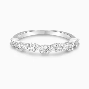Shining Star Jewelry High Quality Holiday Gift 5A Zircon Women's Engagement Ring thumbnail-1