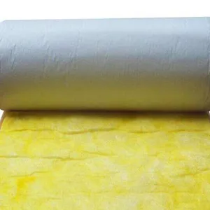 High Density Glass Wool Sheet, Glasswool Insulation Material, Non-combustible, Acoustic & Thermal Insulation for Steel Structure Workshop thumbnail-3
