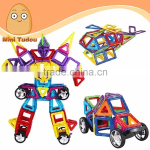 Magnetic Building Blocks Magnet Balls Plastic Building Blocks Toys thumbnail-1