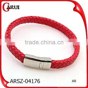 2016 in Stock New Product Handmade Genuine Leather Friendship Bracelet thumbnail-1