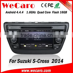 Wecaro WC-SU7058 7" Android 4.4.4 WIFI 3G Touch Screen Car Dvd Player for Suzuki s- Cross Car Radio Gps 2014 thumbnail-6