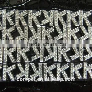 10mm Gold Rhinestone Letters Wholesale Diamond DIY Letter thumbnail-3