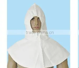 Disposable Microporous SF Breathable Protective Hood With Elastic Head Cover Face Cove thumbnail-1