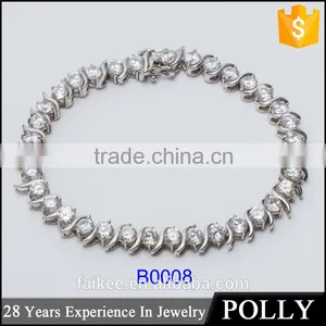 Fashion 925 Sterling Silver Bracelet 925 Charms thumbnail-1