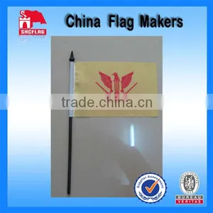 Plastic Hand Held Stick Flag For Marathon Sports thumbnail-1