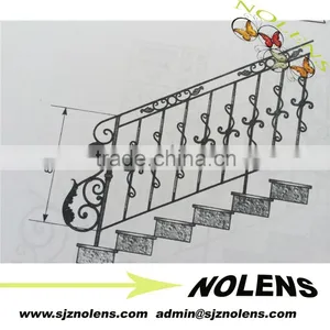 Good Quality Used Wrought Iron Fencing/Metal/Main Gate Designs, Wrought Iron Gates thumbnail-1