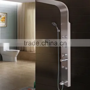 Factory Cheap Price Newest Design Grey Stainless Steel Shower Panel Mixer thumbnail-3