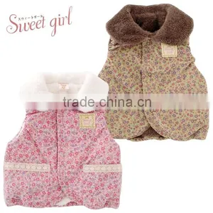 Japanese Wholesale Products High Quality Cute Cheap Baby Winter Clothes Vest for Girl thumbnail-2