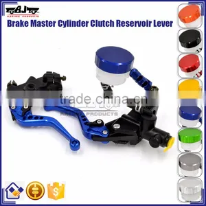 BJ-LS-006 Custom Adjustable Master Cylinder CNC Motorcycle Brake Clutch Levers thumbnail-1