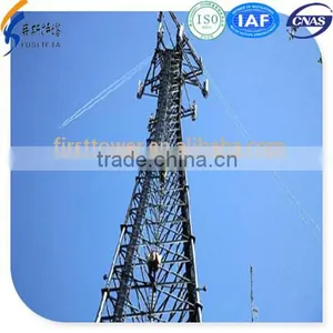 3 Legs Lattice Telecom Steel Tower thumbnail-3
