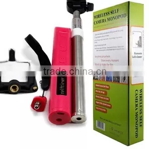 Universal Blutooth Selfie Stick Monopod For Android IOS thumbnail-1