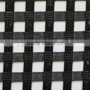 Biaxial Polyester Geogrid Wall Soil Reinforcement With CE thumbnail-1