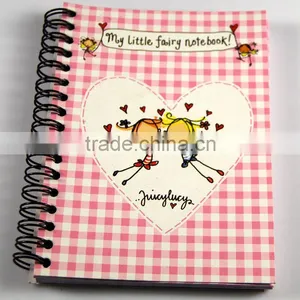 Notebook Diary Stationary Cute Design Hardcover Notebook Cover thumbnail-1