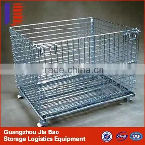 Cold Rolled Steel Plate Steel Storage Cages With Zinc Plated thumbnail-1