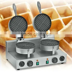 2-Plate Electric Waffle Baker thumbnail-1