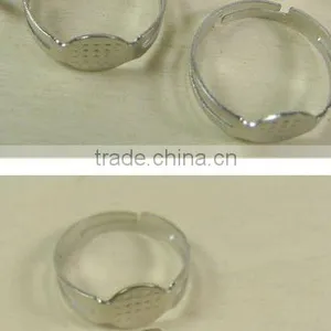 Sterling Silver Ring Settings Without Stones thumbnail-1