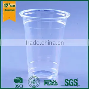 Logo Printed Plastic Cup,disposable Plastic Drinking Cup,pet Straw Cup thumbnail-3