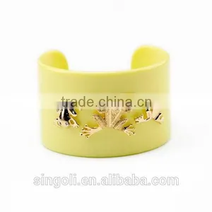 Baroque Style Bracelet Inlay Drill Fluore Bright Color Mixed Bird Frog Flower Bracelet Personalized Bracelet Grotesque Jewelry thumbnail-1