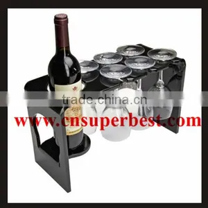 Hotsale Acrylic Bottle Display Case Acrylic Wine Display Rack thumbnail-1