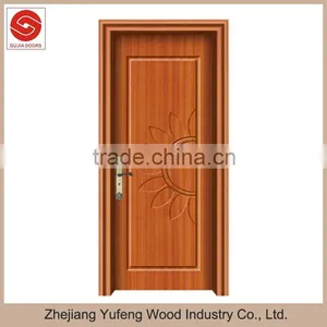 Front Doors Sunflower Interior Pvc Wood Door Design thumbnail-1