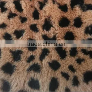 Leopard-print Rabbit Skin Plate thumbnail-2