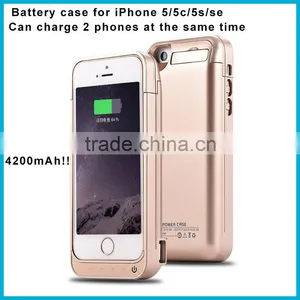 High Quality Safety Certified Battery Charger Case for Iphone 5 se Charger Case Charger thumbnail-1