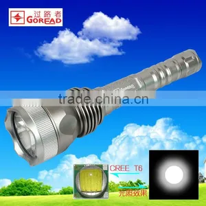 GOREAD Y9 High Bright Rechargeable Tactical 10W XML T6 LED Flashlight thumbnail-1