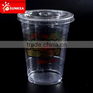 SUNKEA Clear PET Cup and Lids,Pet Disposable Plastic Cup thumbnail-1