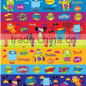 Cartoon Self Adhesive Book Cover thumbnail-1