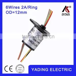 Capsule Slip Ring SRC012-4dia.2mm 4wires 2A/ Wires thumbnail-1