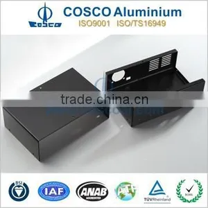 Black Anodized Extruded Aluminium Box Enclosure With CNC Processing thumbnail-2