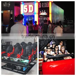 9 Seats Electric 6-dof Luxury 5d Cinema 5d Simulador Supplier thumbnail-2