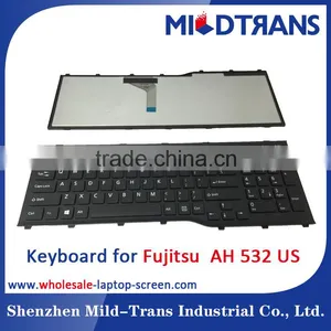 For Fujitsu AH532 A532 N532 NH532 Laptop US Layout Keyboard Black thumbnail-1