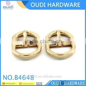 18mm Single Pin Shiny Plating Fashion Metal Accessories for Lady Belt Buckle thumbnail-1