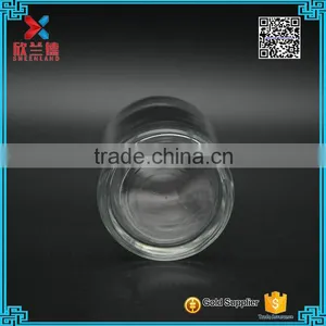 Medicinal Use Round Transparent Glass Pill Bottle 100ml thumbnail-5