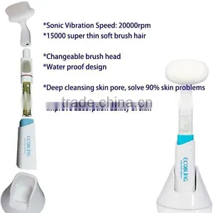 Electronic Facial Brush With 20000rpm Sonic Vibration Soft Brush thumbnail-6