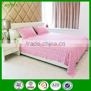 Cotton Yarn Dyed Towel Terry Bed Sheet thumbnail-4