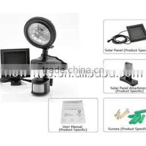 3 LED Solar Powered LED Security Light thumbnail-3