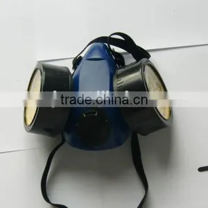 2016 Hot Selling Half Face Magnetic Gas Mask Double Filter Face Gas Mask Anti Gas Mask, Protect Organic or Acid Gas thumbnail-5