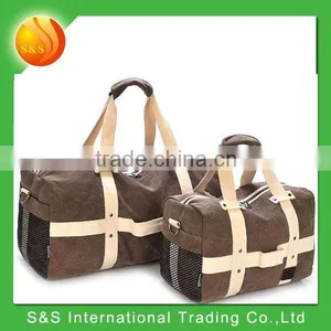 2015 Hot Selling Leisure Canvas Foldable Travelling Luggage Bag thumbnail-1